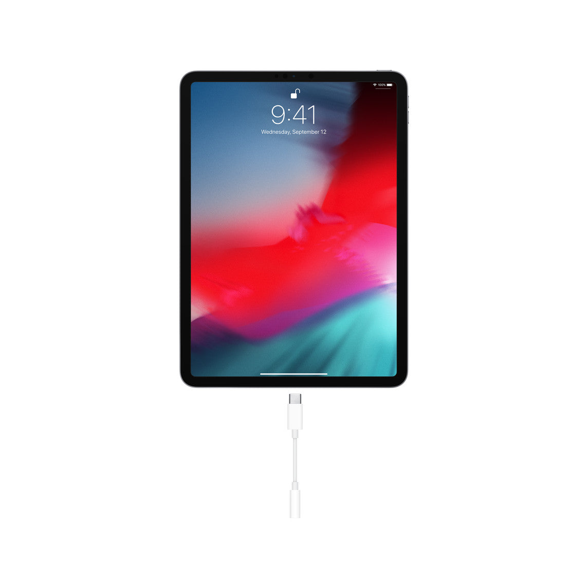 USB-C to Headphone Jack Adapter - محول USB-C إلى مقبس سماعة الرأس