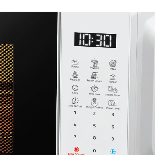 NEWAL MWO-2510/02 فرن ميكروويف، سعة 20 لتر، 700 وات، أسود ما سيراميك نوال