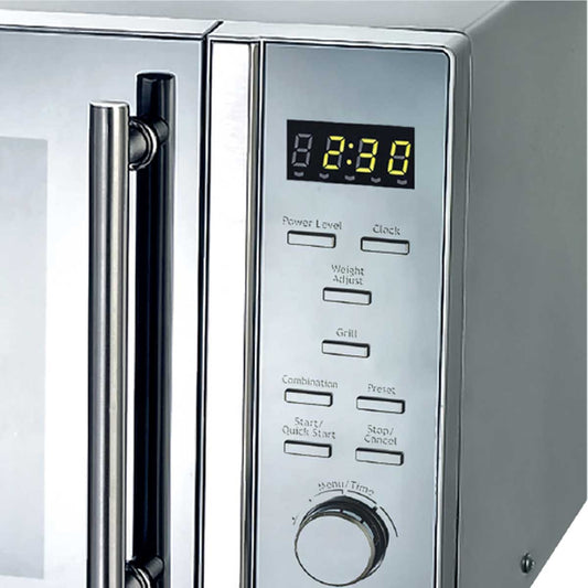 نيوال MWO-263 فرن ميكروويف، سعة 30 لتر، 900 وات، فضي ماو سيراميك نوال