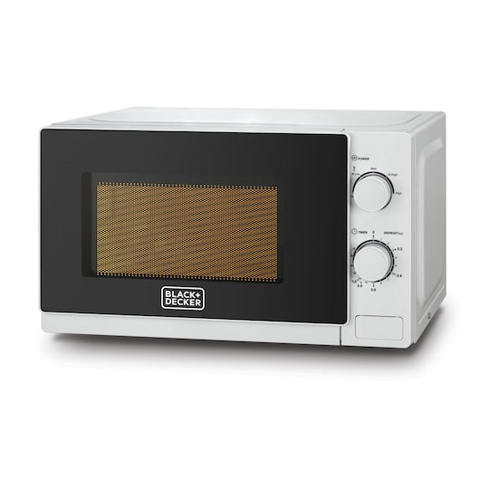 Black microwave oven + Dicker MZ2020p -B5 with a capacity of 20 liters - black color