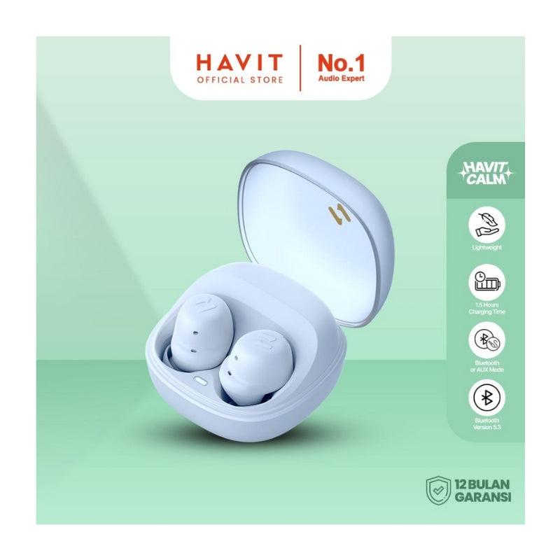 سماعات أذن لاسلكية Havit TW969 TWS بتقنية زمن الانتقال المنخفض للألعاب
