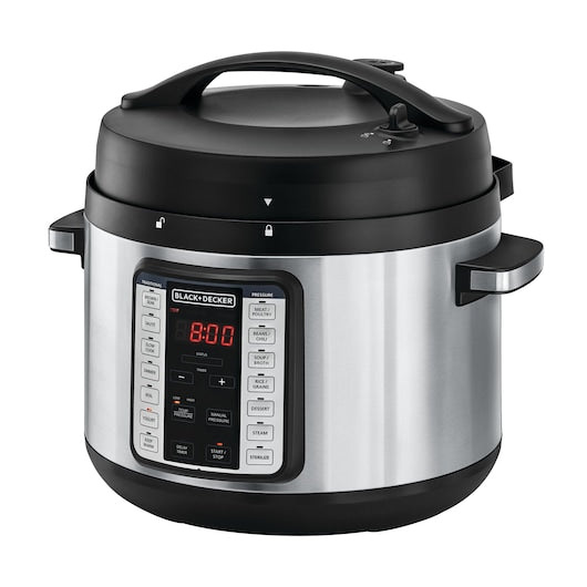 A 10.0 -liter electrical pressure sauce