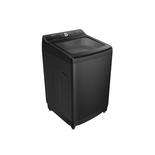 Hysense washing machine two upper basin 20 kg - WT5T2025DB, powerful performance, black color