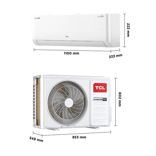 Tcl Tac-18CHsa/TPB BREZEIN T3 1.5 TON Connecting Inferter 6 stages control and automatic conversion invertter.