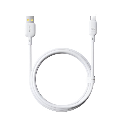 كابل باسيوس Silky USB-C أبيض