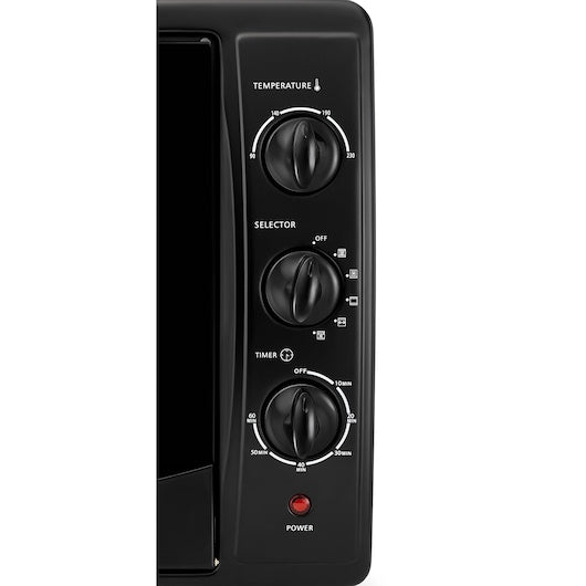 Tustter Black + Decker Tro45rdg-B5 with a capacity of 45 liters with double glass and rotating grill
