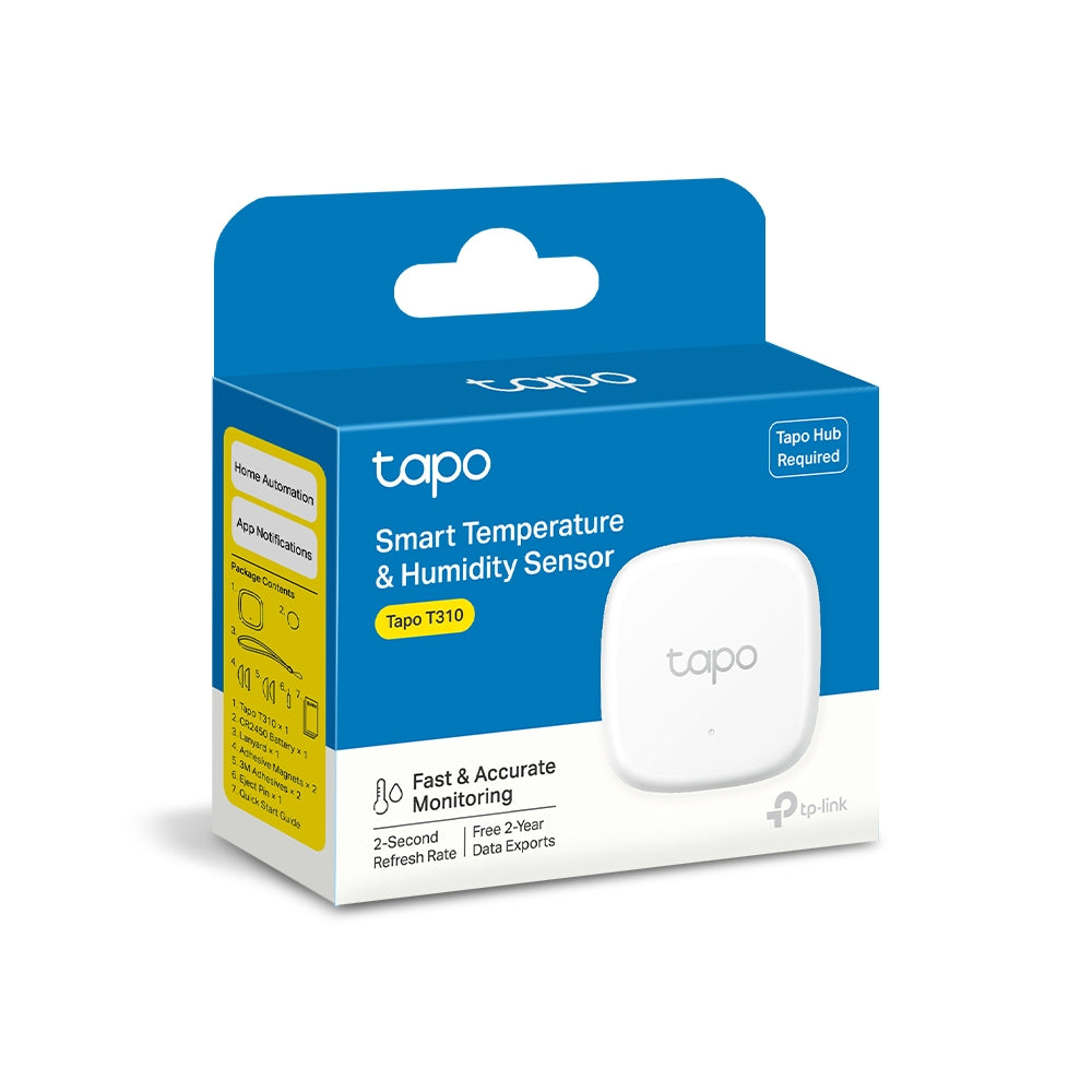 Tapo Smart Temptertur and Humidity Sensor Tapo T310 - TAPO T310