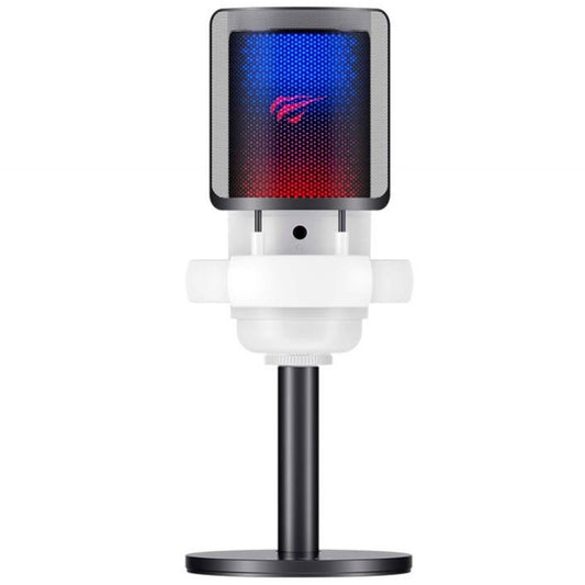 ميكروفون مباشر GK50 ابيض اللون من هافيت