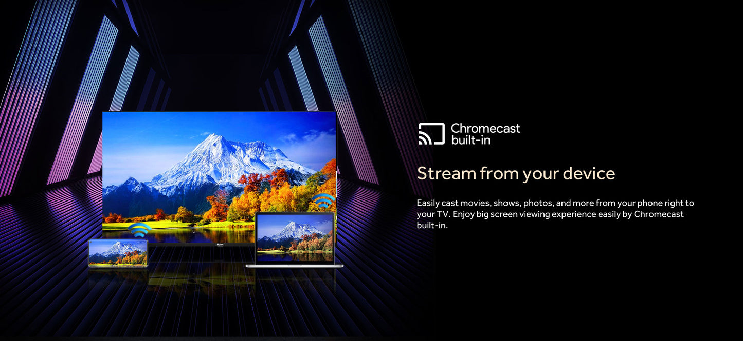 Hyair 55 -inch H55k800ux -4K UHD, Android TV