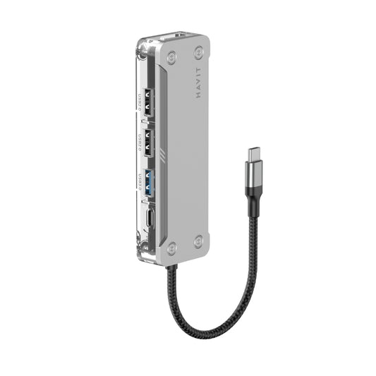 Havit HB4020 USB-C فضي