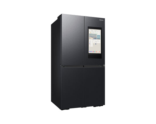 ثلاجة سامسونج Bespoke AI بـ 4 أبواب سعة 710 لتر - موديل RF71DG90EB1AE - أسود كربوني