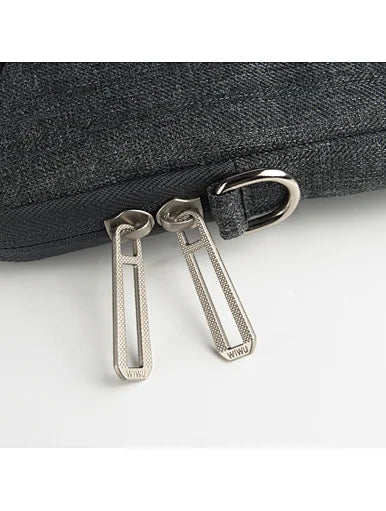 Wiwu bag is environmentally friendly polyester with a laptop lining for MacBook Air