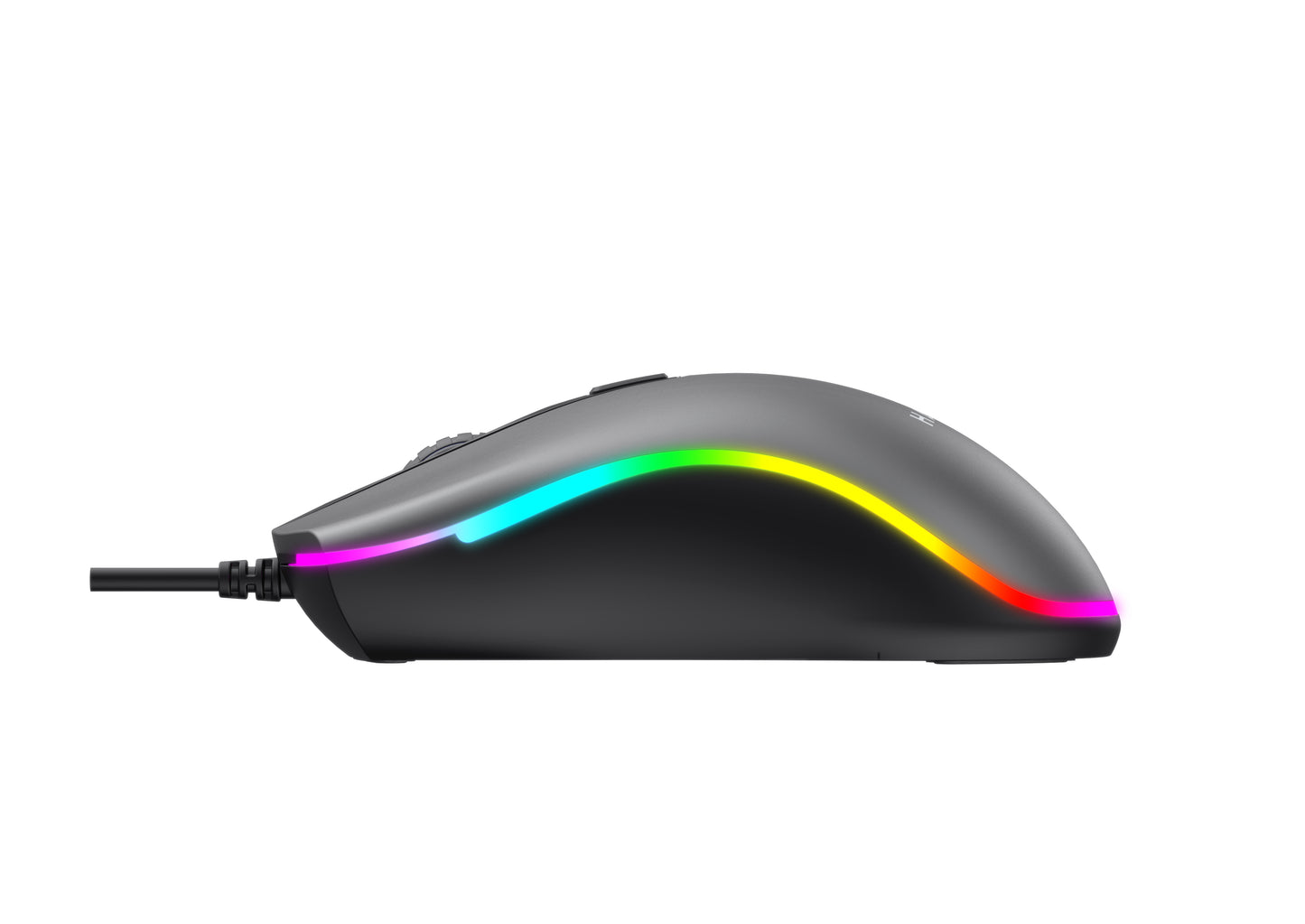 فأرة هافيت MS72 السلكية مع إضاءة RGB - أصفر ذهبي