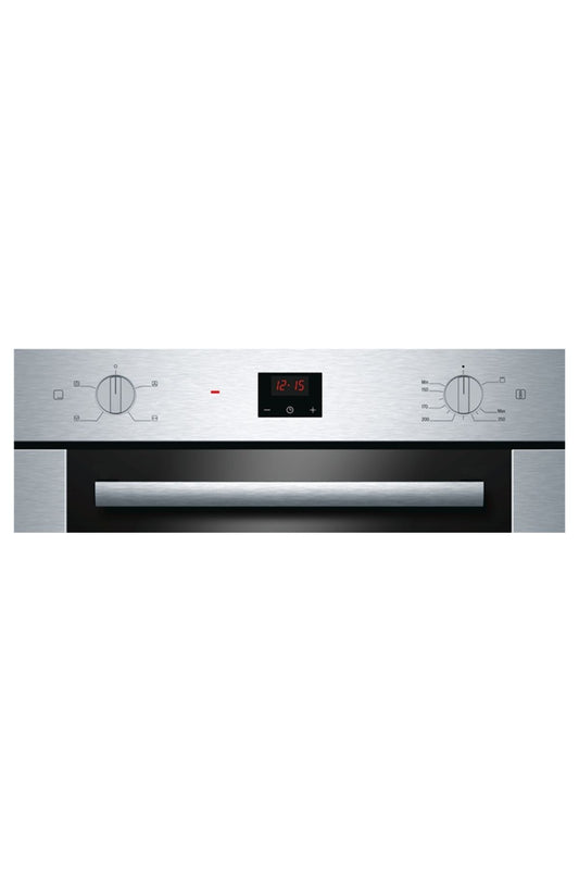 Gas and electricity oven compact 60 cm stainless steel chain 6 from Bush