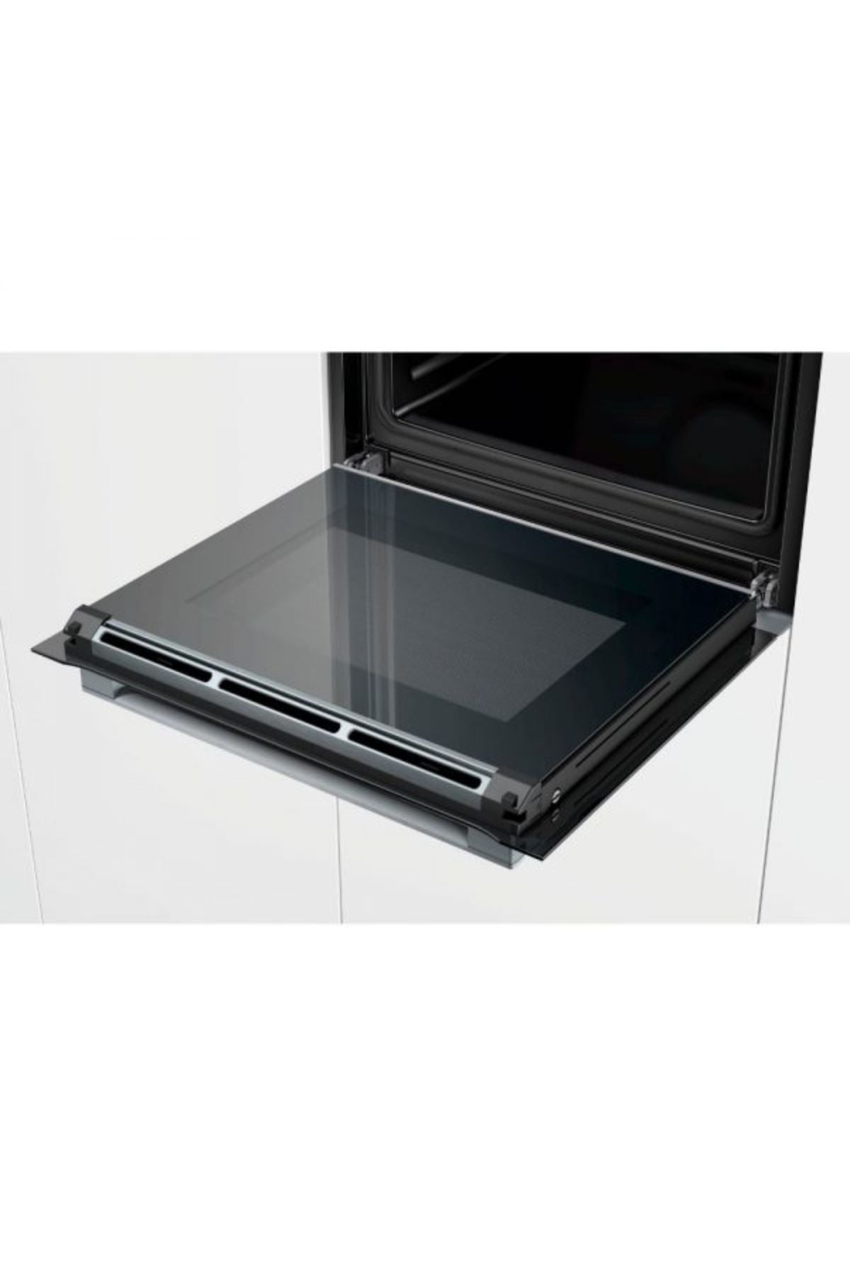 Gas and electricity oven compact 60 cm stainless steel chain 6 from Bush