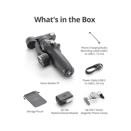 DJI Osmo Mobile 7P مع موديول التتبع