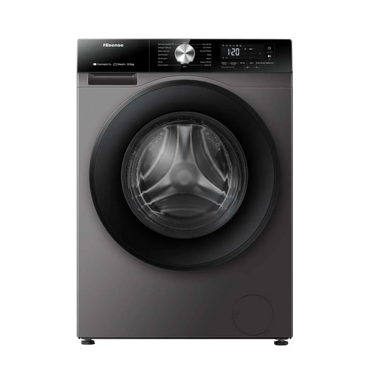 Hysense washing machine front loading with steam drying 12 km