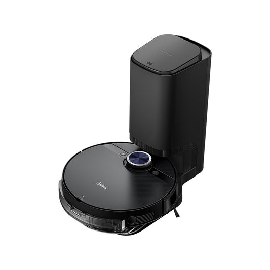 مكنسة كهربائية روبوت بقدرة 55 واط وسعة 450 مل مع محطة شحن