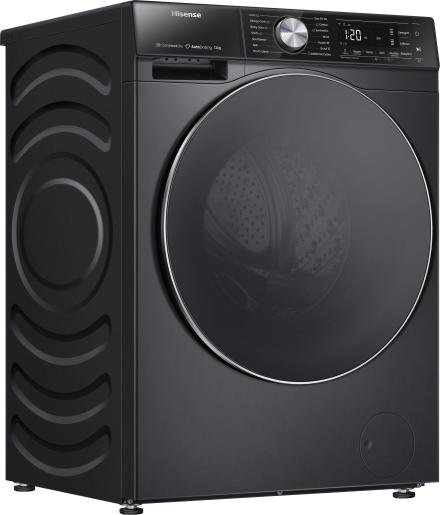 Hysense washing machine front loading with steam drying 12 km