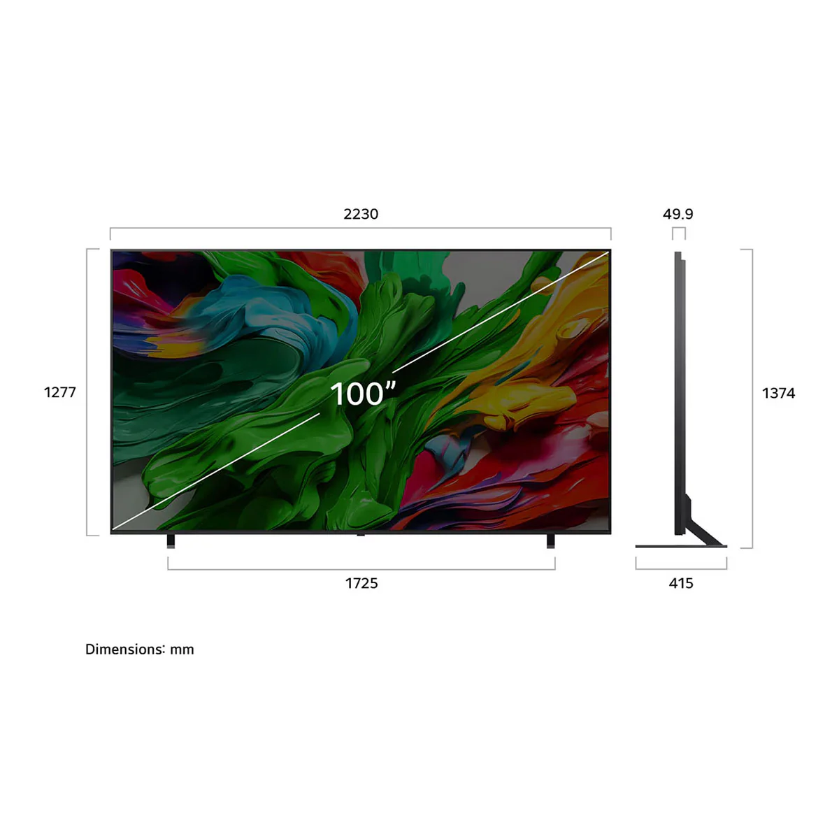 LG OLED65g46laa Smart 65 -inch 4K screen with OLED EVO technology and artificial intelligence G4