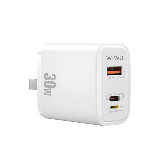Wiwu WiWu Wi-U021 charger is a multi-ports charger designed to provide fast and effective charging for multiple electronic devices.