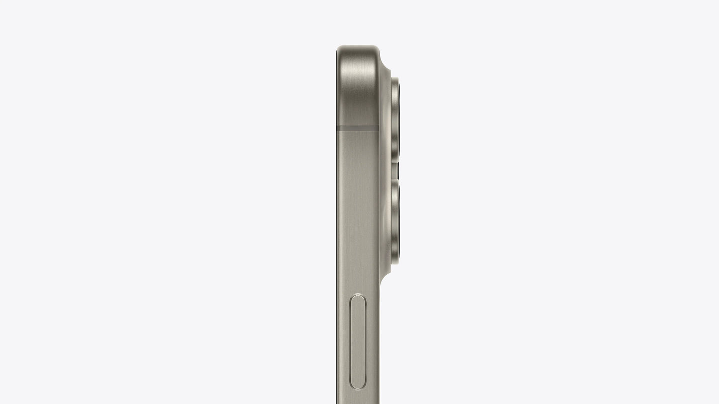 iPhone 15 Pro 256GB Natural Titanium - ايفون 15 برو ذاكرة 256كيكابايت لون تيتانيوم
