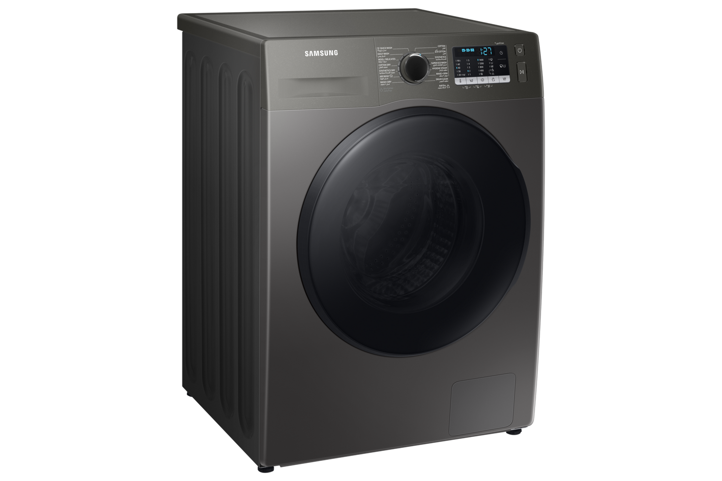 Samsung WD11ta046BX/RQ 11 kg - Ecobubble technology, with smart balance, silver color