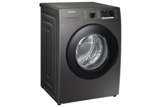 Samsung washing machine 9 kg ww90ta046ax - automatic washing machine with ECobubble technology and elegant design