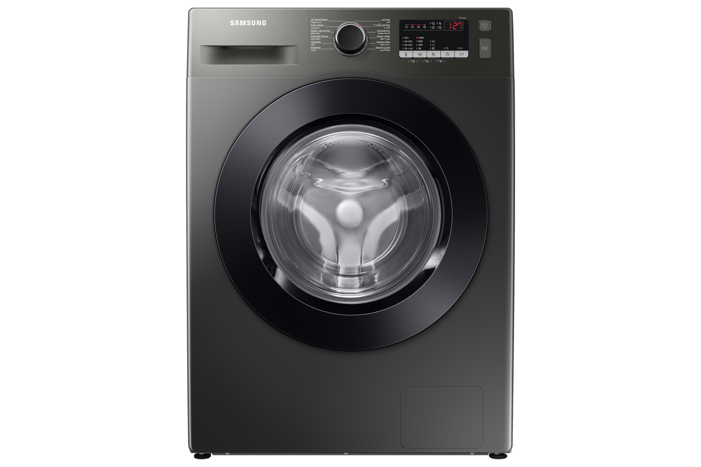 غسالة سامسونج 8 كيلو WW80T4040CX - غسالة أوتوماتيك مع تقنية EcoBubble وتصميم عصري