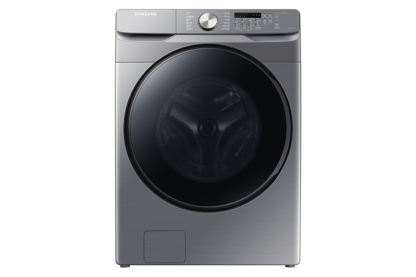 غسالة سامسونج 18 كيلو WD18T6000GP مع مجفف مدمج وتقنية EcoBubble