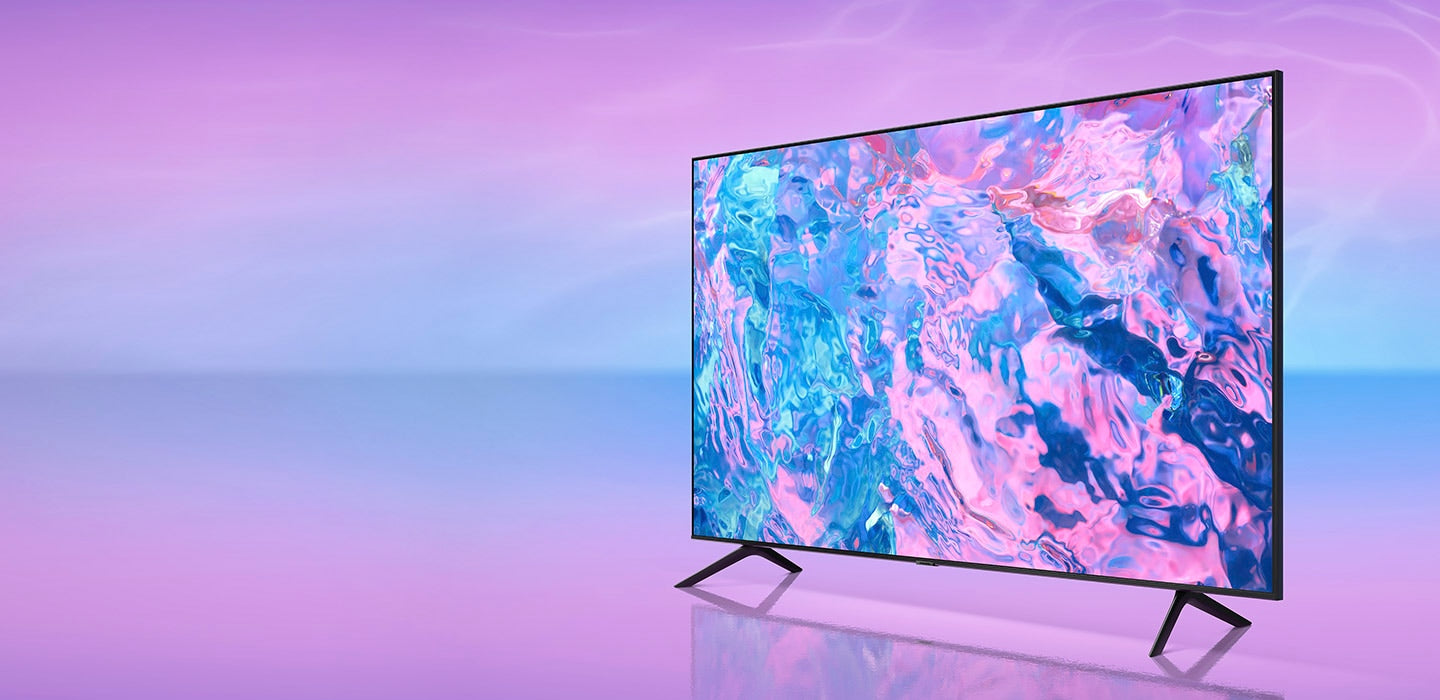 سامسونج تلفزيون ذكي Crystal UHD 4K طراز CU7000 حجم 43 بوصة