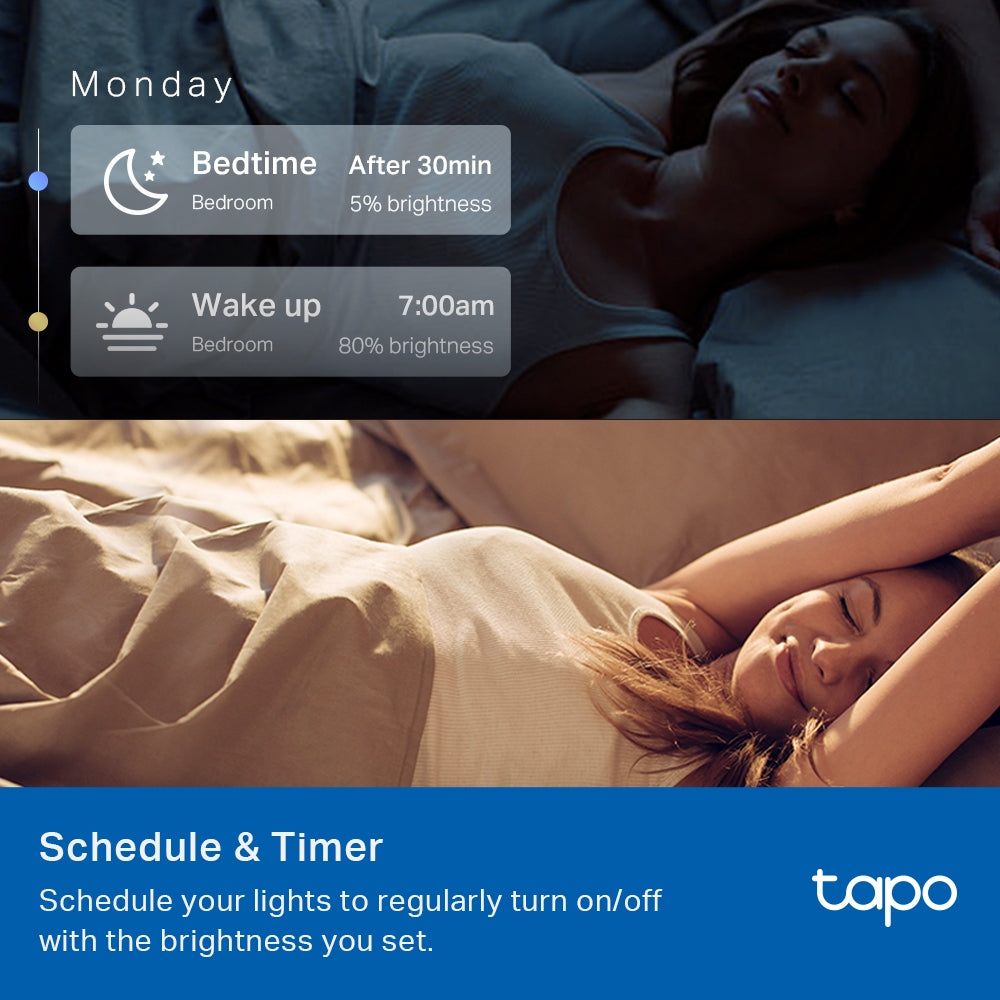 Tapo Smart Wi -Fi Light Bulb, Multicolour Tapo L530E - Tapo L530E smart lamp - Tapo L530E