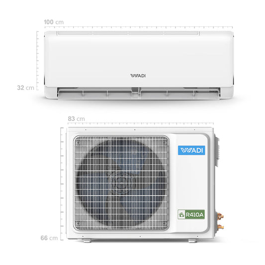 وادي WDSTPRO-18HRN1 سبلت جداري برو بلص 1.5 طن