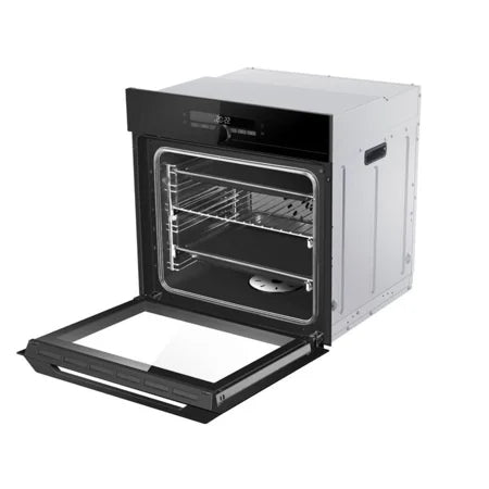 Haier 72 liter 14 jobs - probe, browning, vapor, Catalytic+aqua cleaning - black