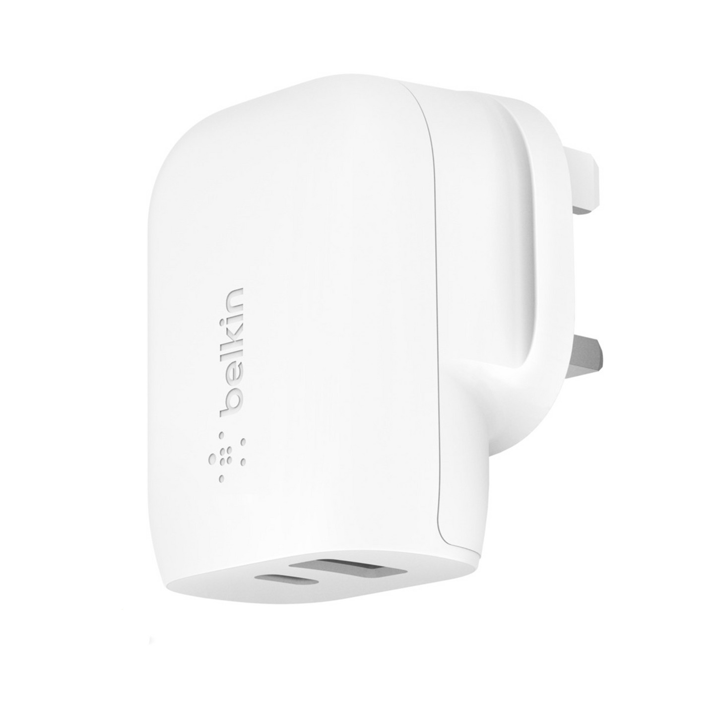 "Belkin double wall charger with 37 watts"