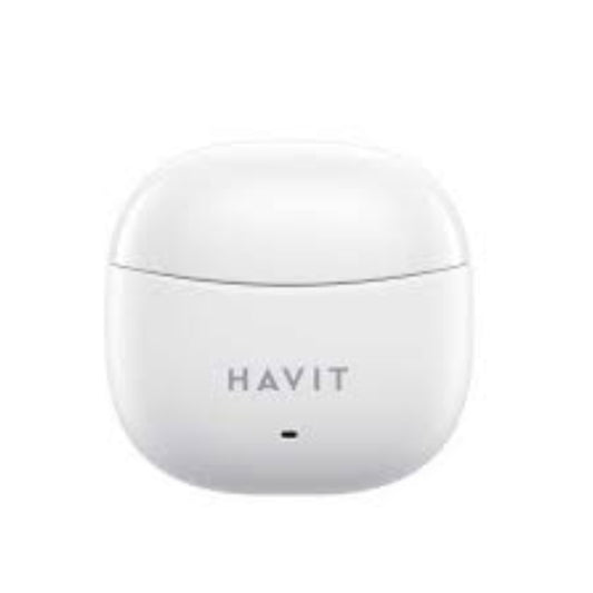 سماعات أذن هافيت TW941 TWS باللون الأبيض