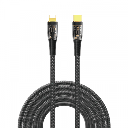 Wiwu TM01 cable PD 20W Data Cable to Lightning 1.2 meters - black