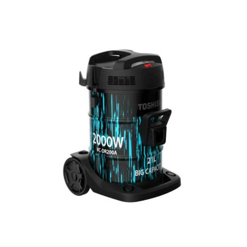 Electrical vacuum cleaner with a power of 2000 watts from Toshiba (VC-DR200AC)