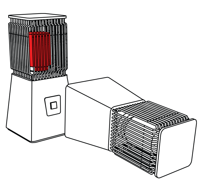 QHT-190 مدفأة كهربائية نيوال