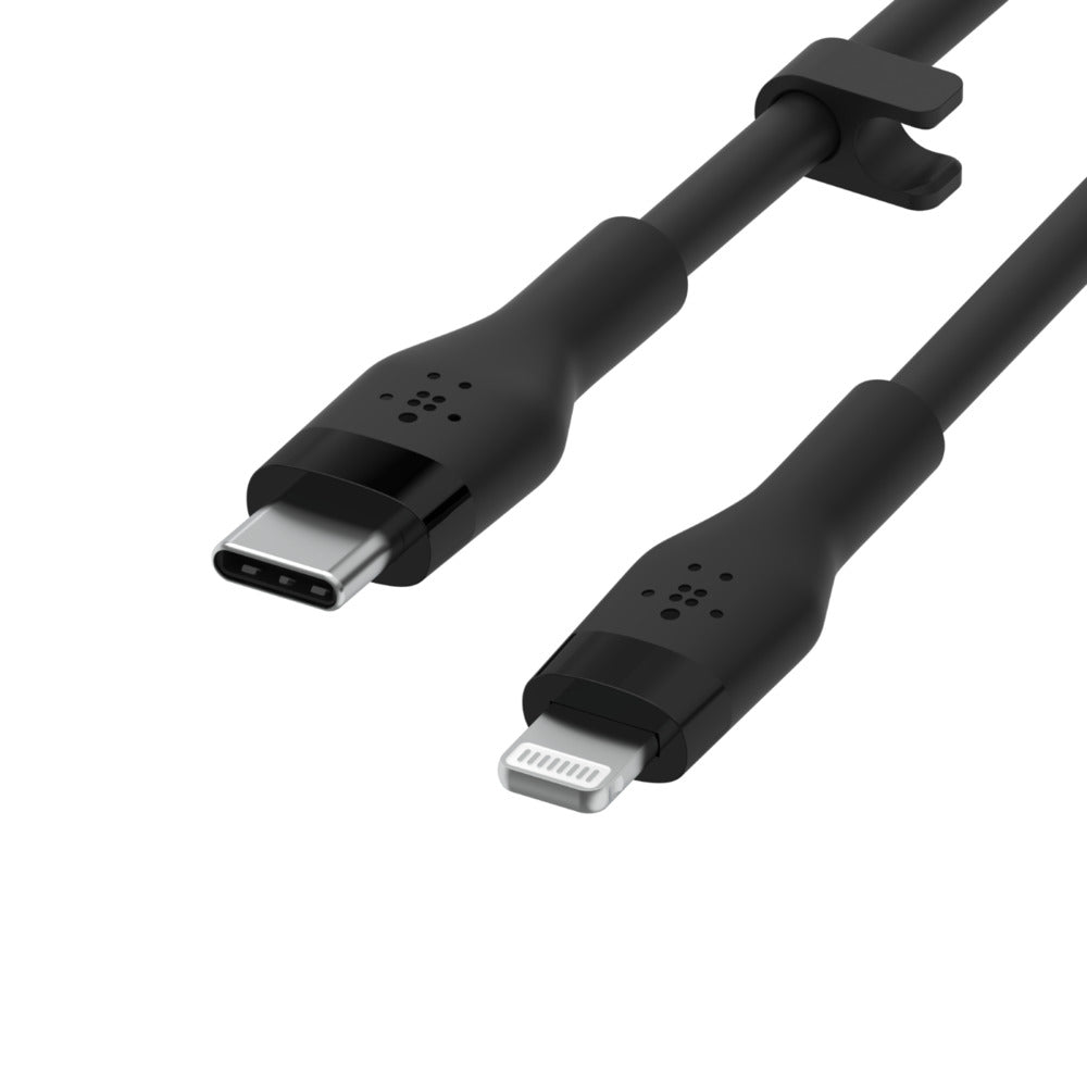 The USB-C cable is 1 meter, black, black