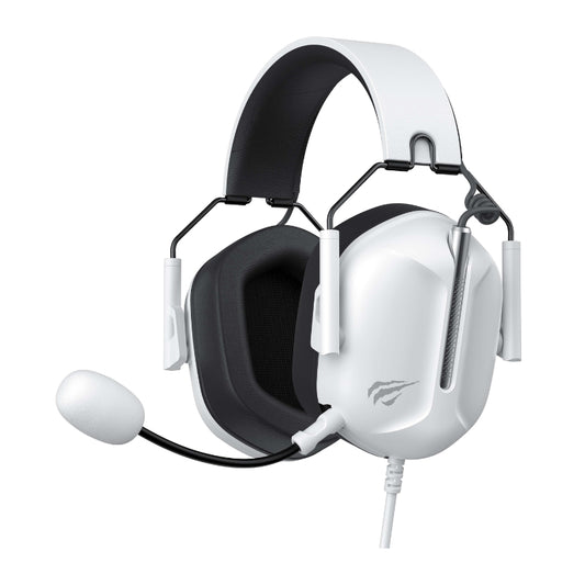 سماعة الألعاب السلكية Havit H2033d باللونين الأبيض والأسود