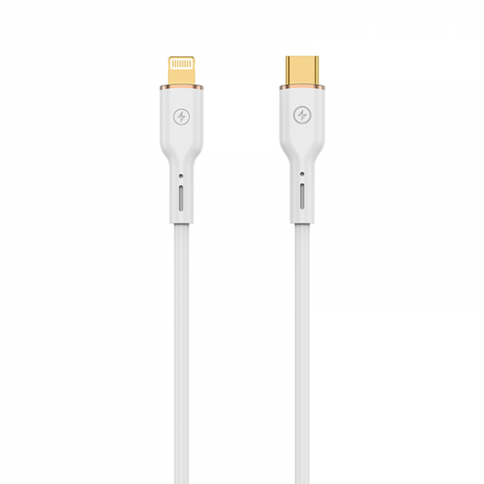 Wiwu Yq01 - Vigor Type -C Data cable to Lightning 1.2 meters - white