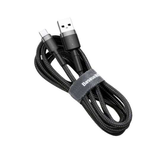 كابل Baseus Cafule USB إلى Type‑C – شحن سريع 3A بطول 1 متر