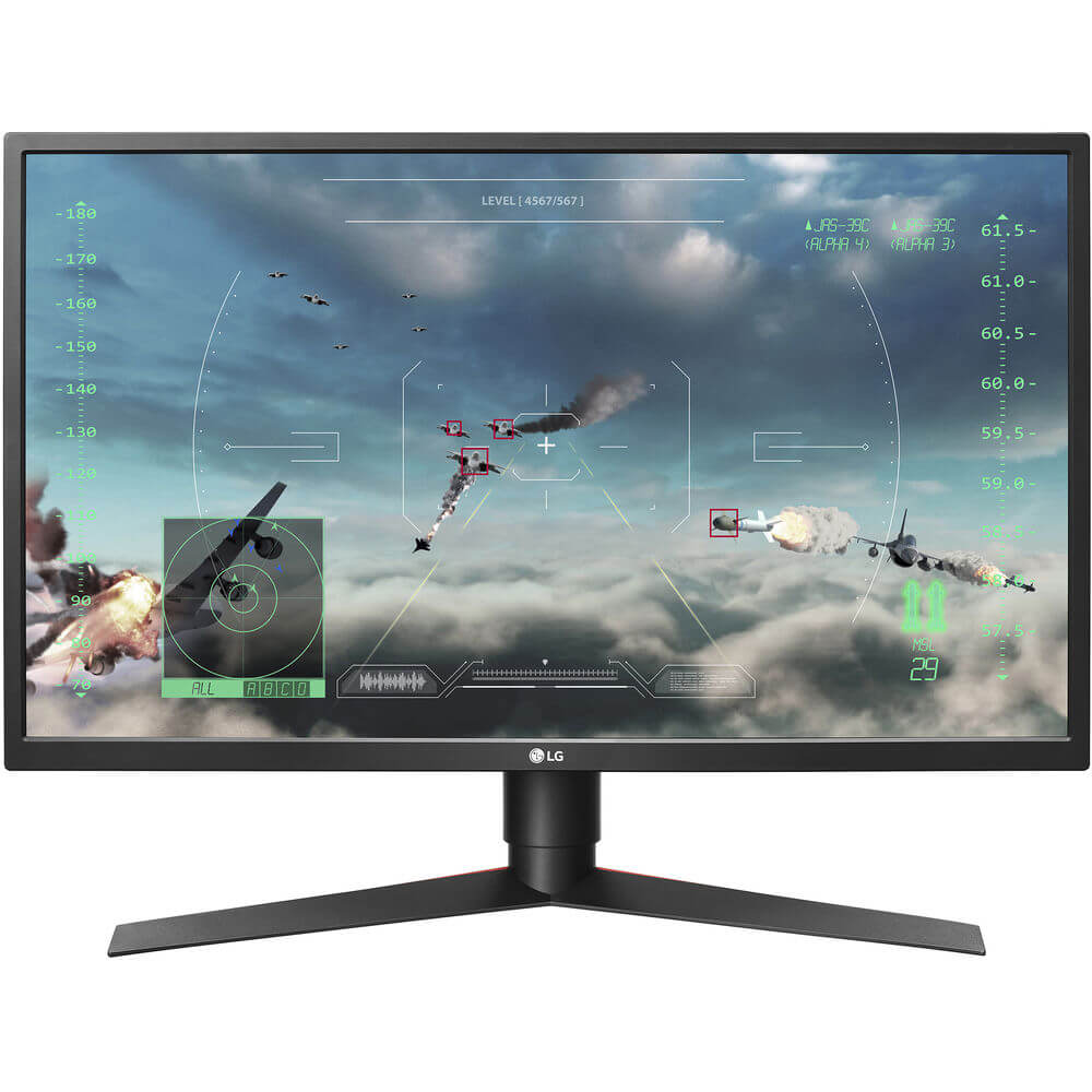 LG 27 "Ultragear 27gk750F-B FHD TN 240Hz Curved Gaming Monitor