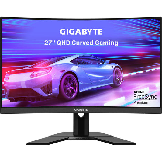 GIGABYTE G27QC A 27" QHD (2560x1440) 165Hz Curved VA Gaming Monitor