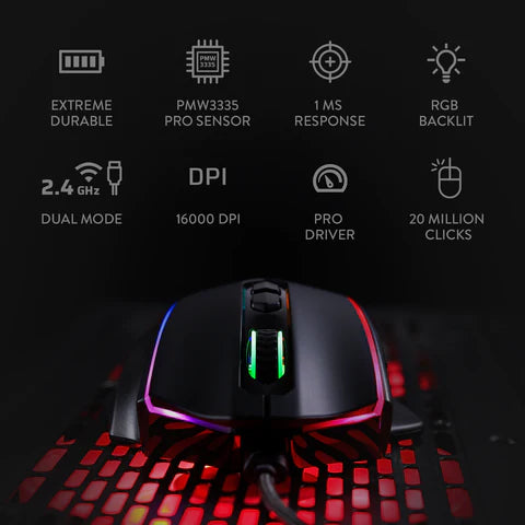 Redragon M686 VAMPIRE ELITE ماوس كيمنك ضوئي