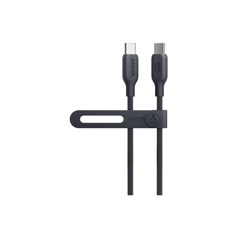 Cable Anker 544 C to C from vital nylon 3 feet - black