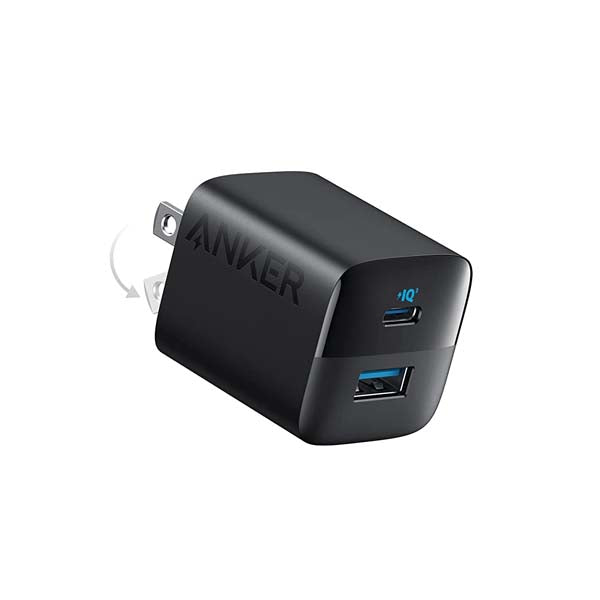Charger I 323 dual -port 33 watts - black