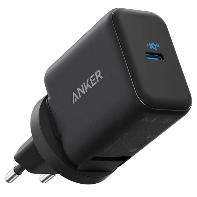 Ani Power Port III wall charger with a capacity of 25 watts in black