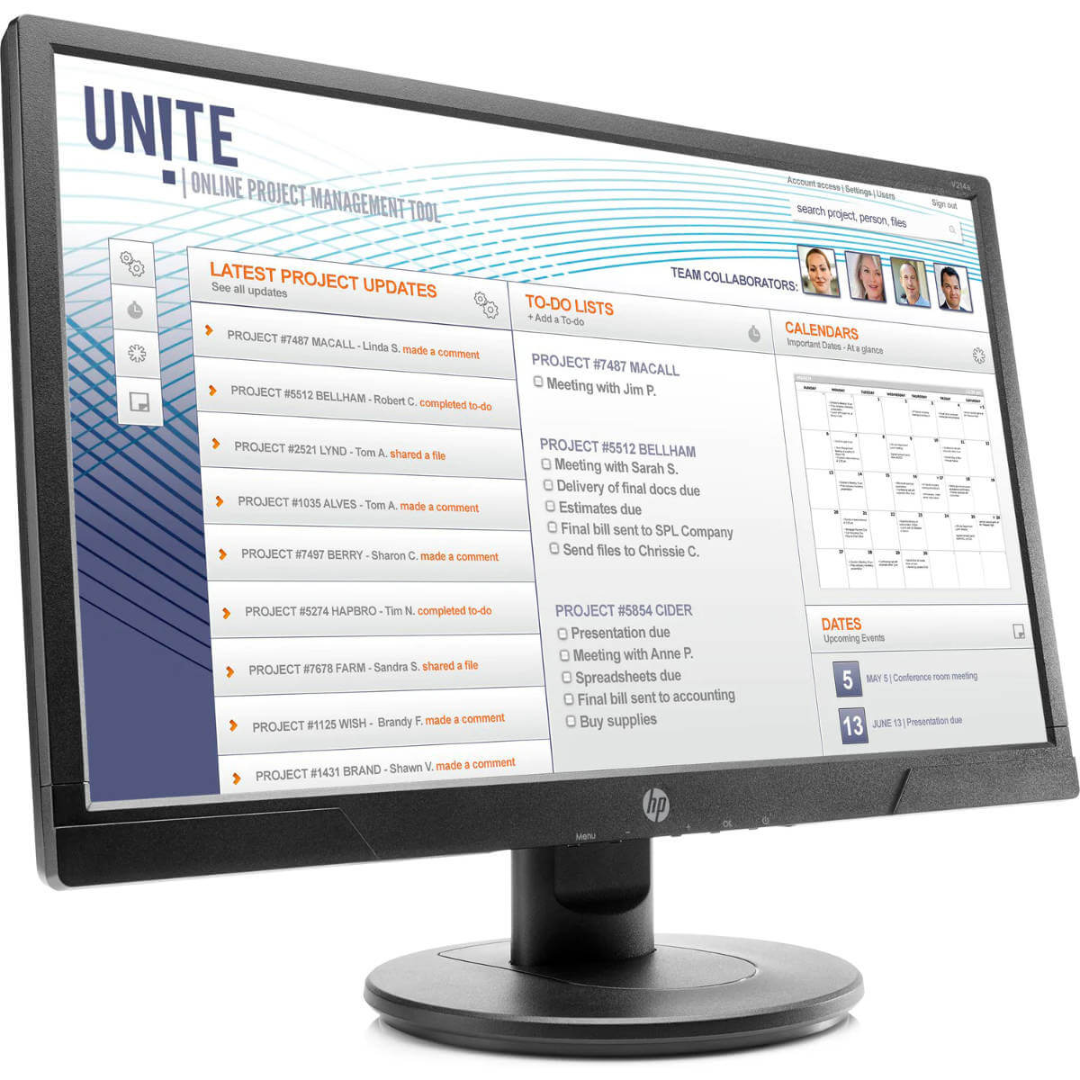 HP 20.7 "V214a FHD TN 60Hz Monitor